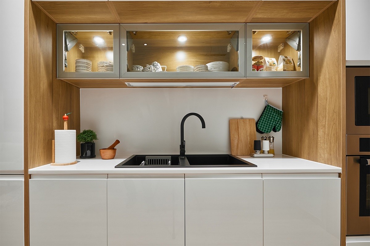 Lựa chọn đèn led tủ bếp hiệu quả cho không gian đẹp