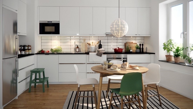 Tủ bếp đẹp giá rẻ melamine