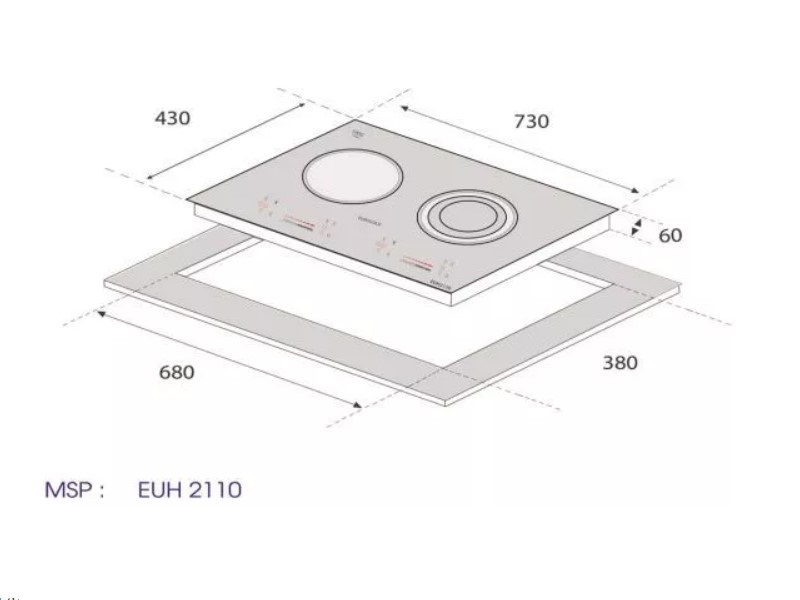 Bếp từ Eurogold EUH2110