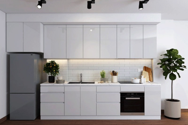 Tủ bếp WPB được nhiều người ưa chuộng bởi kiểu dáng hiện đại và màu sắc đa dạng